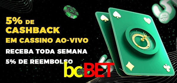 Promoções do cassino ao Vivo bcbet